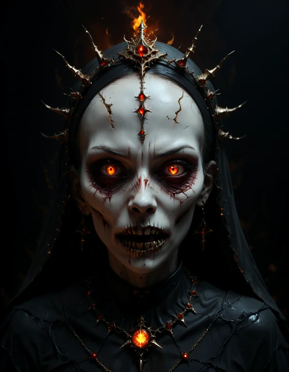 Hyper-realistic Digital Illustration With The Luminous, Intr...