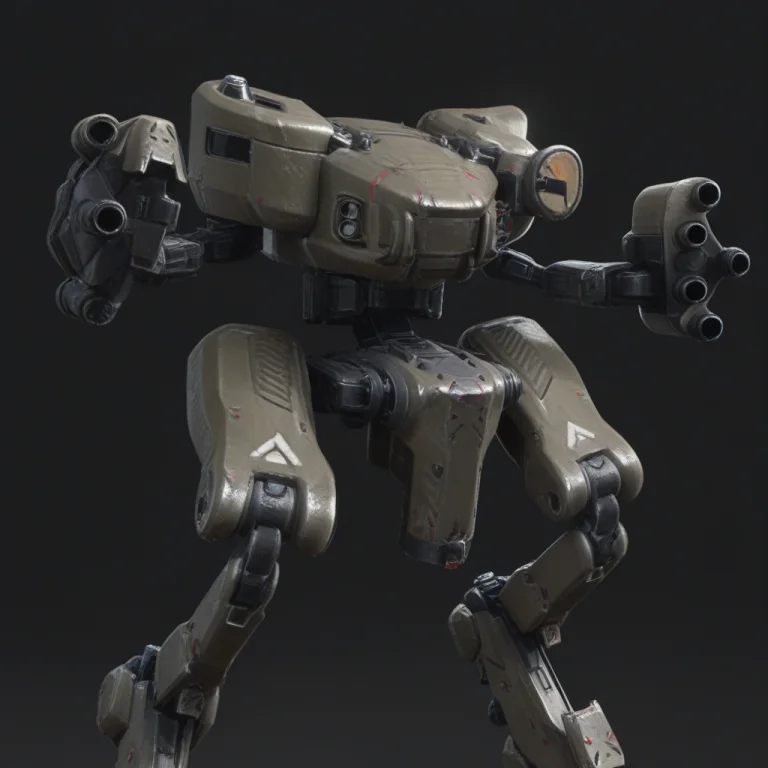 H4mantmech,mecha, Upper Body,