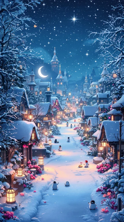 In The Tranquil Embrace Of A Hayao Miyazaki-inspired Night C...