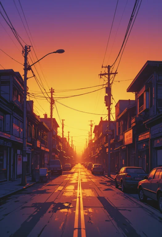Realistic Anime Style, Ticking Away The Moments That Make Up...