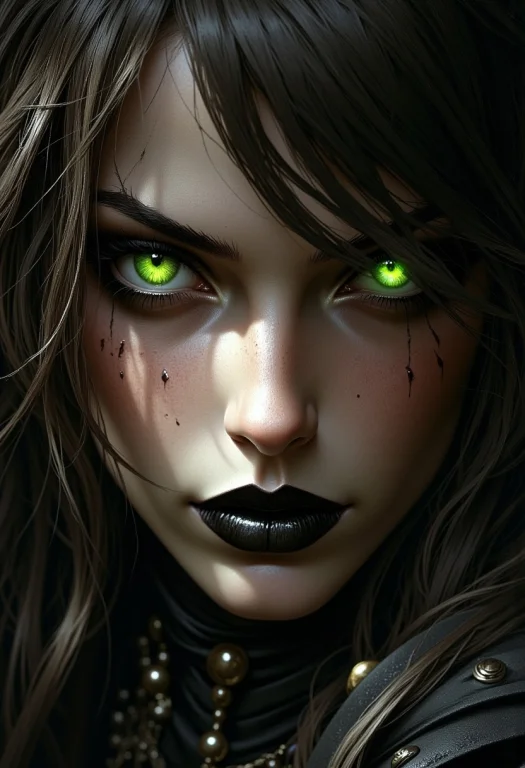 Close Up On Face, Great Lighting, Intricate Detail, Portrait...