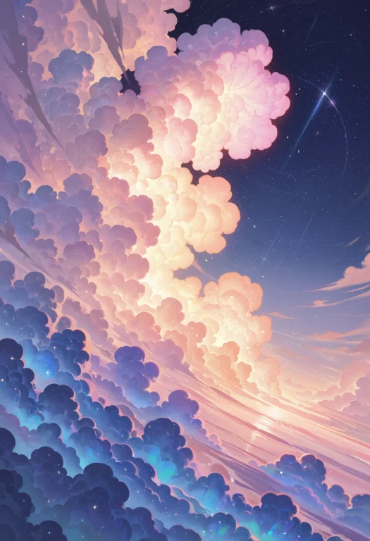 Lazympos, Iridescent Clouds, No Humans Lorachallengewinnifie...