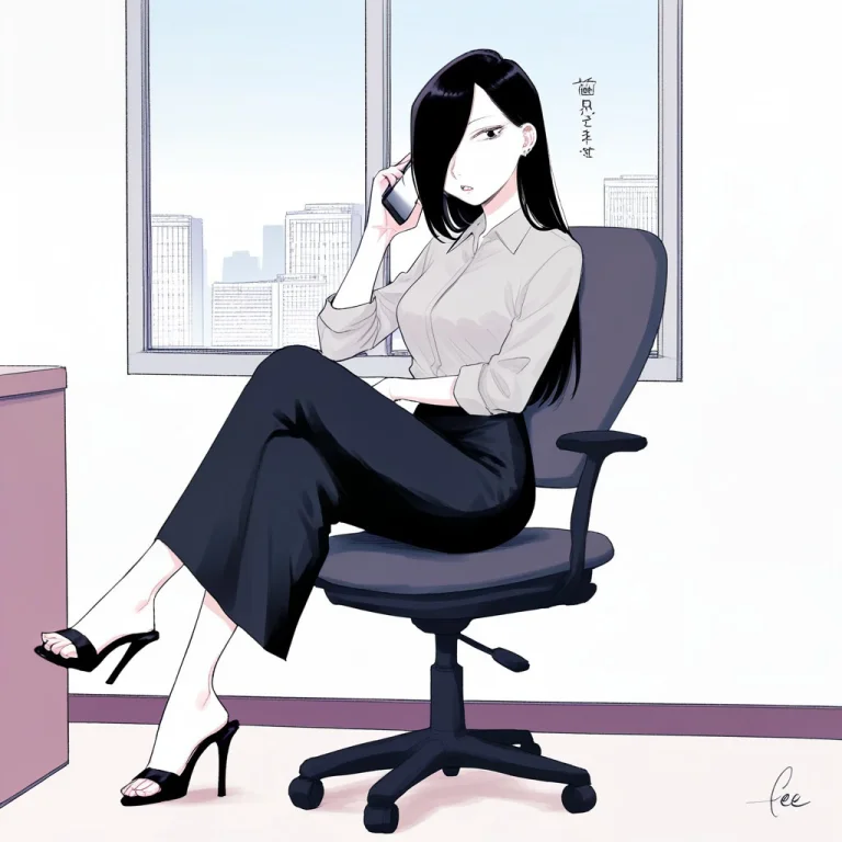 1girl, , , Traditional Media, Detailed Backgrund, Window, Ci...