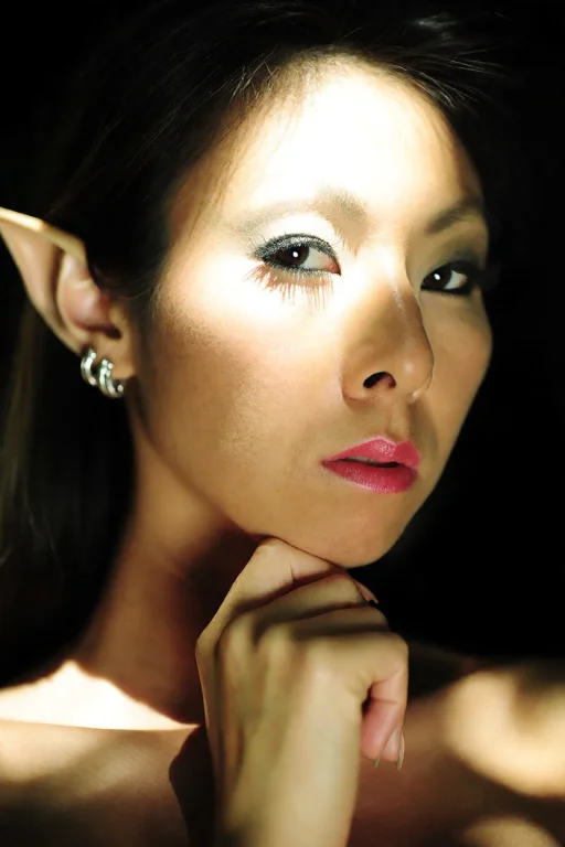 Skswoman. Darkartstyle, Solo, Alone, Elf, Pointy Ears, Close...