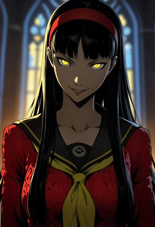 Masterpiece, Best Quality, Persona. Amagi Yukiko, Shadow Yuk...