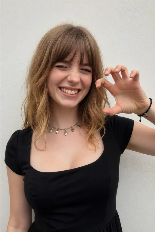 Rlyfreya, A Young Woman With Huge Full Chest, Golden Brown H...