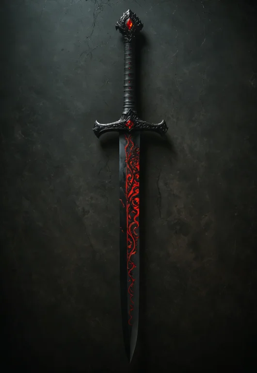 A Stunningly Realistic And Brutal Photo Of A Demonic Dagger,...