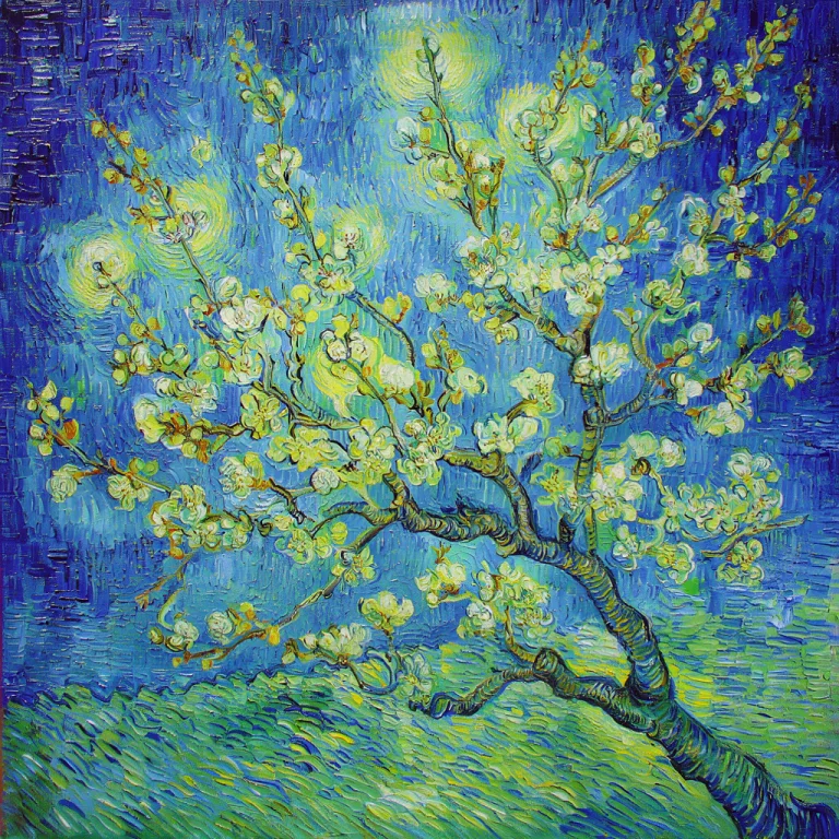 R1792f2dvangog The Composition Is A Floral Arrangement, Spec...