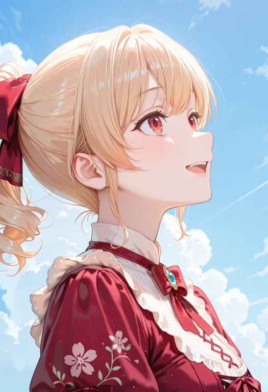 1girl, Solo, Lazypos, Anime-style Digital Drawing, Close-up1...