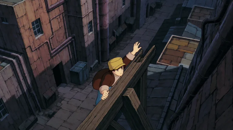Lptcstlins1986, A Lone Figure In A Yellow Cap And Brown Jack...