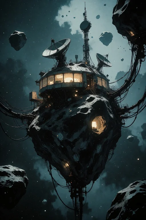 Nature, Zidiusart, A Gritty, Atmospheric Sci-fi Illustration...