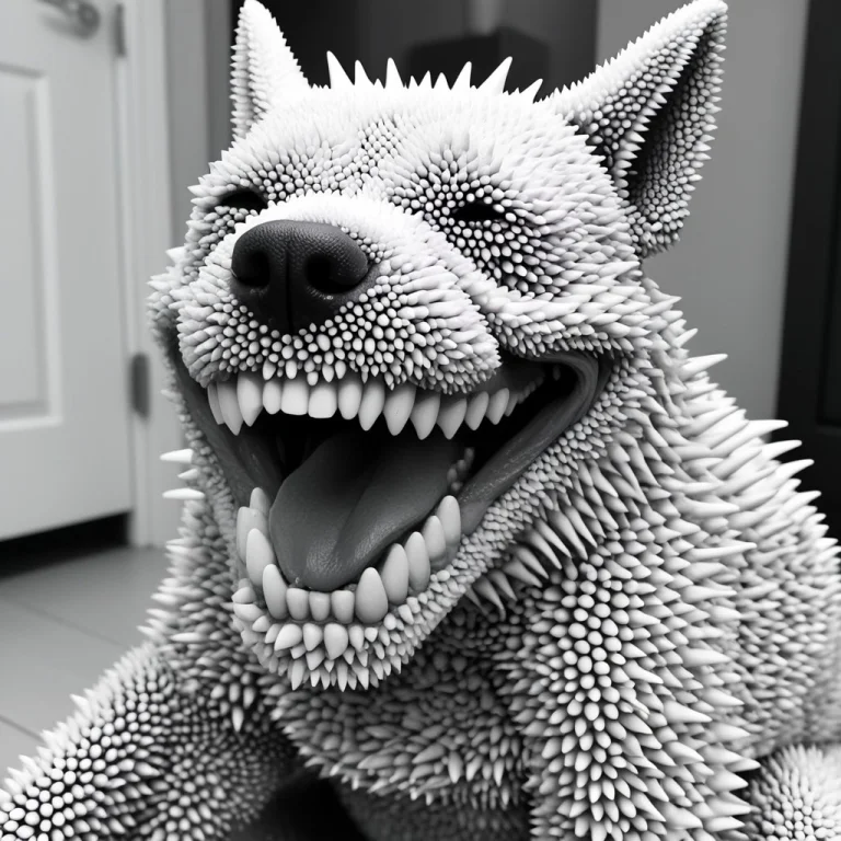 Madefromteef, This Is Fine Meme, A Calm Dog Sitting In A Roo...