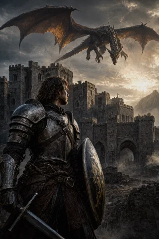 Dark Fantasy Dragon Age Art — Stable Diffusion AI Prompt: {"rewritten_prompt": "A dark fantasy illustration inspired by Dragon Age shows A...