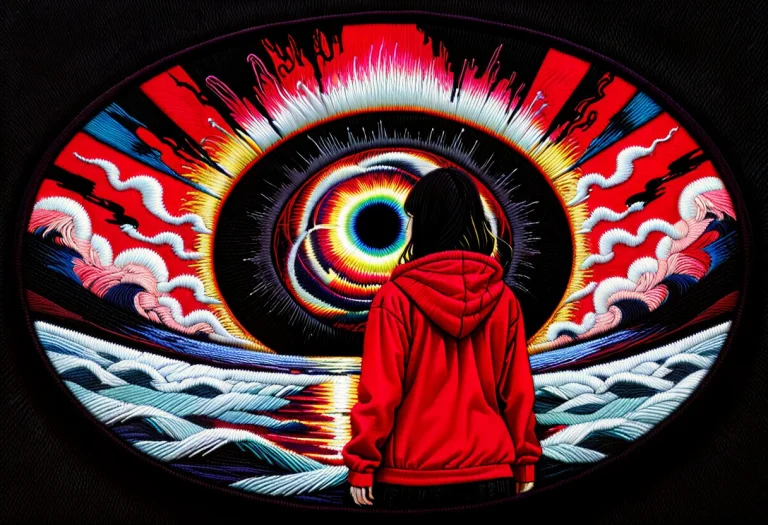 Embroidery Patch, Njsw33t, Pop Art Style, Abstract Painting,...