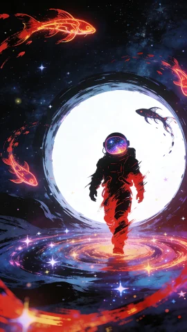 An Photorealistic Photograph Of An Astronaut Wearing A Space... — Stable Diffusion AI Prompt: An photorealistic photograph of an astronaut wearing a spacesuit, their helmet i...