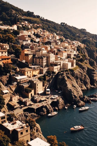 Photo, Photography, Fujifilm Xt3 Viltrox, Amalfi Coast, Ital... — Stable Diffusion AI Prompt: photo, photography, Fujifilm XT3 Viltrox, Amalfi Coast, Italy landscape, morning...