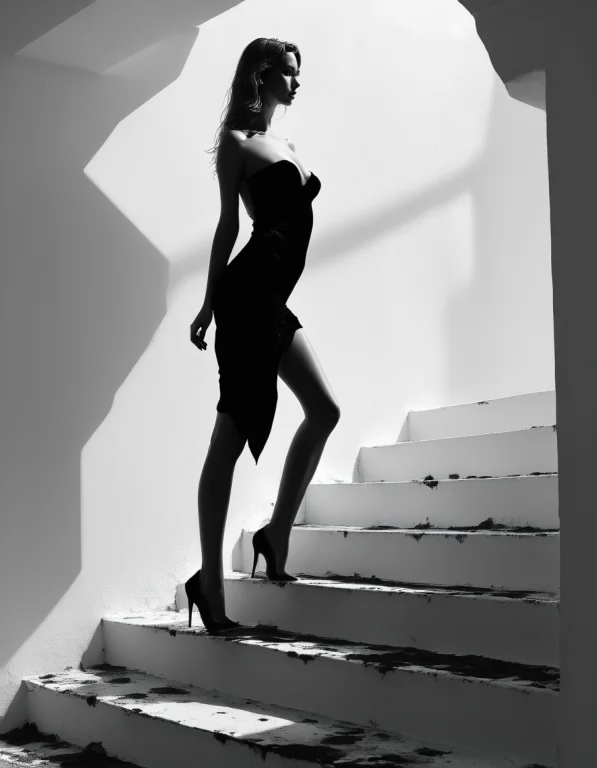 Red And White Silhouette Style, Environment, Sexy, Siren, St...