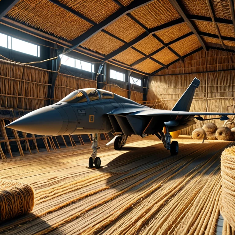 A Supersonic Fighter Jet On A Carrier Deck, Canopy Open, Cre...
