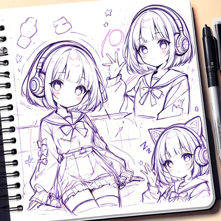 Yumekawaii Theme, Yumekawaii Thighhigh, Expressive Anime Rou...