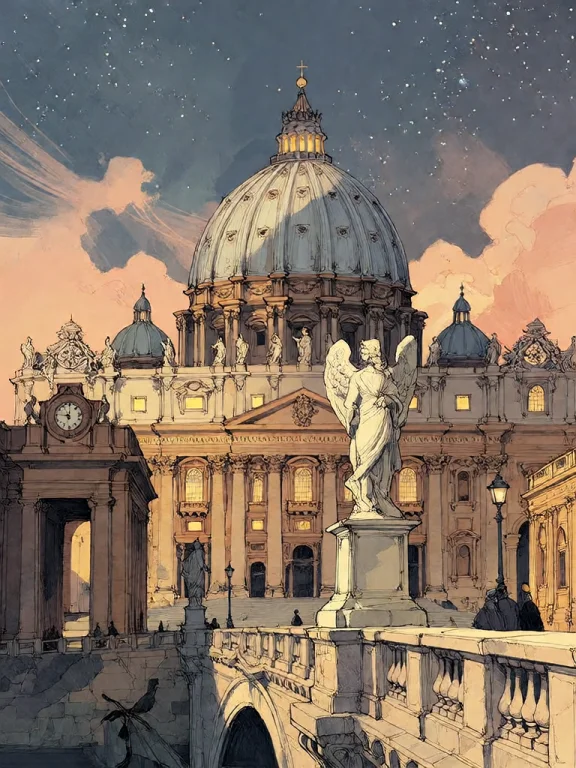 Bradhamel Art Style.the Image Is A Cinematic Illustration Of...
