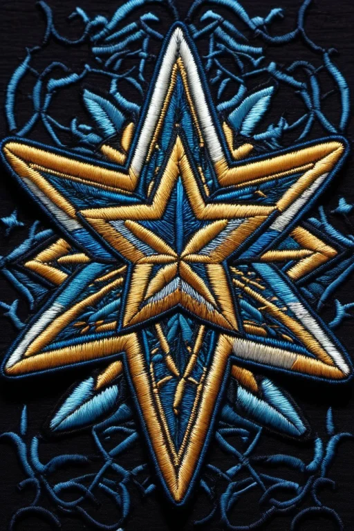A Single Five-pointed Star, Exactly One Star, A Classic Five...