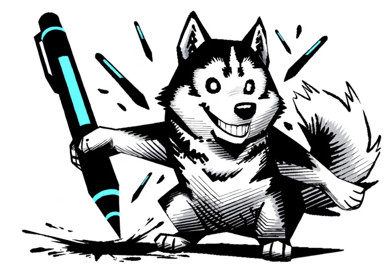 Ps1character,a Dynamic, Slightly Chaotic Sketch Style Where...