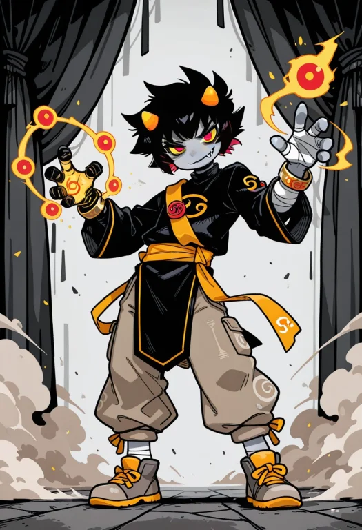 Karasuchan, Karkat, Homestuck Troll, Karkat Vantas, Solo, 2d...