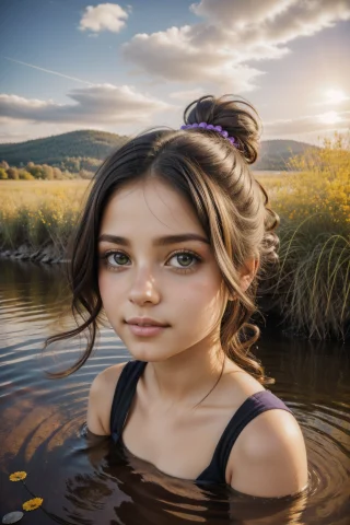 1girl, Masterwork 3d Graffiti, Artistic Portrait Of A Dense... — Stable Diffusion AI Prompt: 1girl, masterwork 3D graffiti, artistic portrait of a dense reeds and Tidal forc...