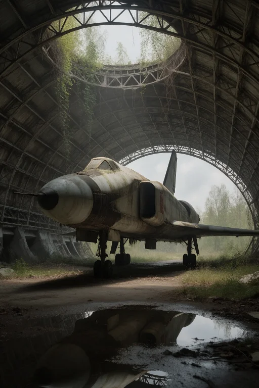11. Abandoned Space Program Facility, Soviet Buran Shuttle I...