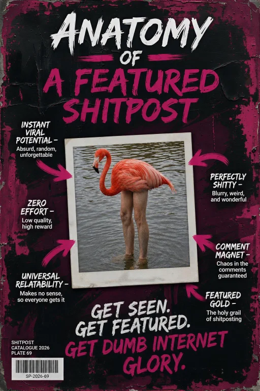 Make A Parody Of This Image About Getting Shitposts Featured...