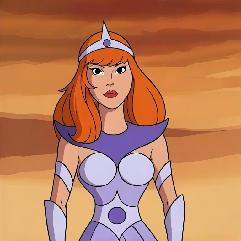 1girl, Solo, Orange Hair, Long Hair, Lipstick, Parody, Armor...