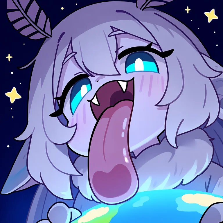 Masterpiece, Best Quality, Aesthetic, Moth Girl, Space, Gian...