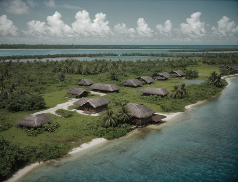 Analogue Film Photo Rural Maldives, Iconic Maldivian Country...