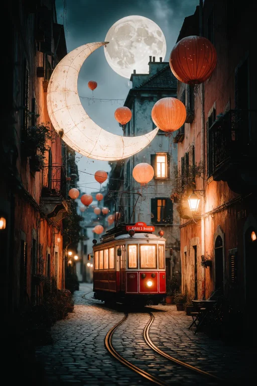 Zidiusart, A Magical Realism Digital Illustration Of A Narro...