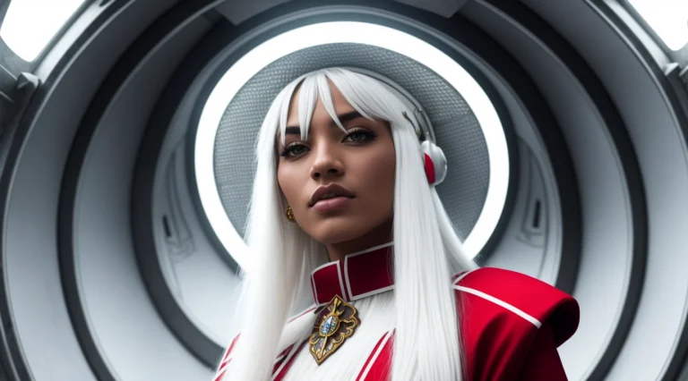 Tiktok Girl, Frombelow1.3 Sitting1.2 Whitehair , Long-hair ,...