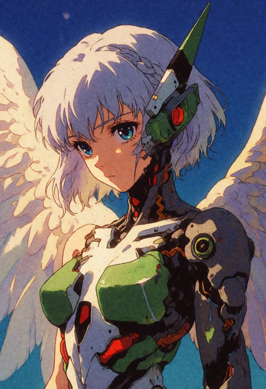 Retroscifi90s, Retroartstyle, Retro, Cyberpunk, 1girl, Solo,...