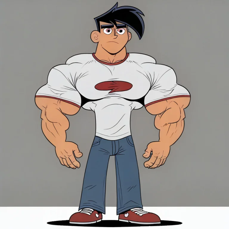 Score9, Score8up, Score7up, 1boy, Solo, Danny, Danny Fenton,...