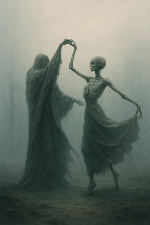 Dead Can Dance, Misty Morning, Unreal Shapes Emerge From The...