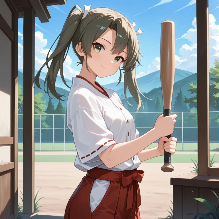 Lorailswordsalute0.8,presentarmspose,holding Baseball Bat Ve...