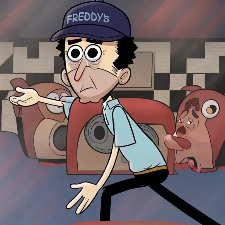 Hotdiggedystyle, A Full Body Portrait Of A Cartoon Boy Stand...