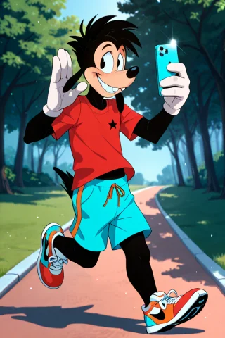 1boy, Solo,m4x, Max Goof, Anthro Dog, Spike Messy Hair, Blac... — Stable Diffusion AI Prompt: 1boy, solo,m4x, max goof, anthro dog, spike messy hair, black hair, black eyes,...