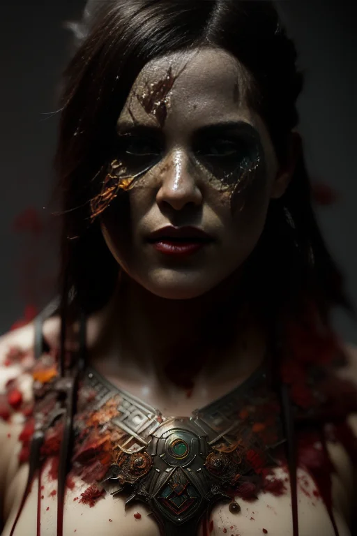 Realistic Role-playing Face Portrait Painting Of A Rpg Man C...