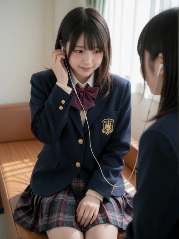 Cinematic, Ultra-realistic Photo, A Petite Japanese High Sch...