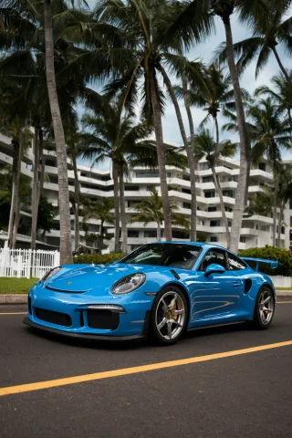 Loraautomotive Photography-00.0, Asdxohnxs. Porsche Gt 3 In... — SDXL AI Prompt: , asdxohnxs. porsche gt 3 in hawaii city", ,asdxohnxs. abstract design. parallax...