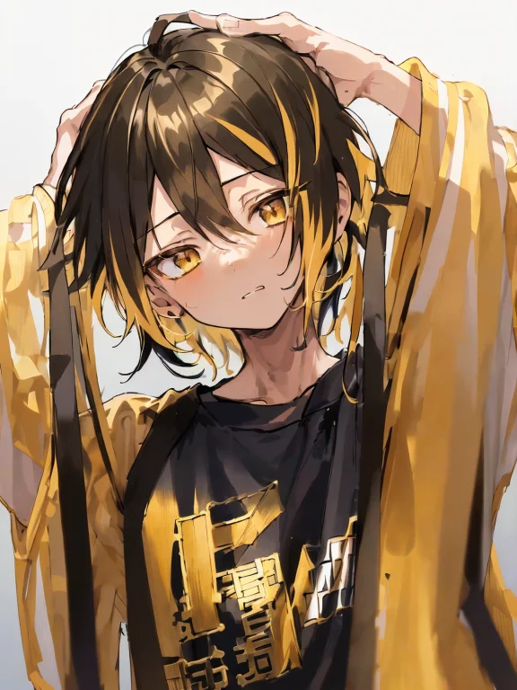Lorakenmakozume0.65 ,high Res, Masterpiece,kenma Kozume, 1bo...