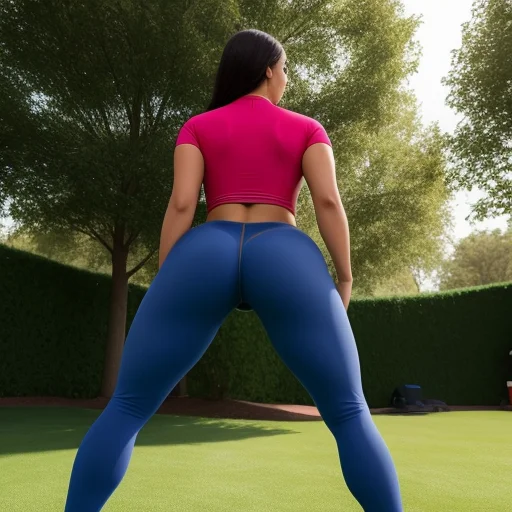 Athletic Supermodel, Cameltoe As Ohmyfrickyogapuss, From Beh...