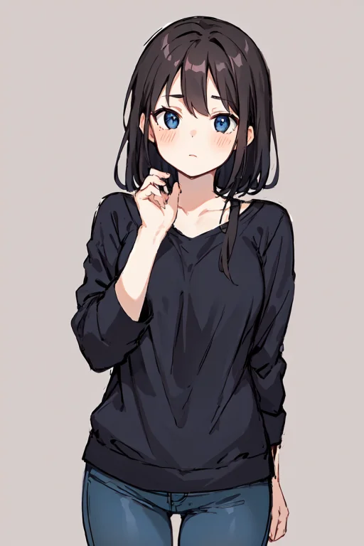 Masterpiece, Best Quality, 1girl, Solo, Simple Background, P...
