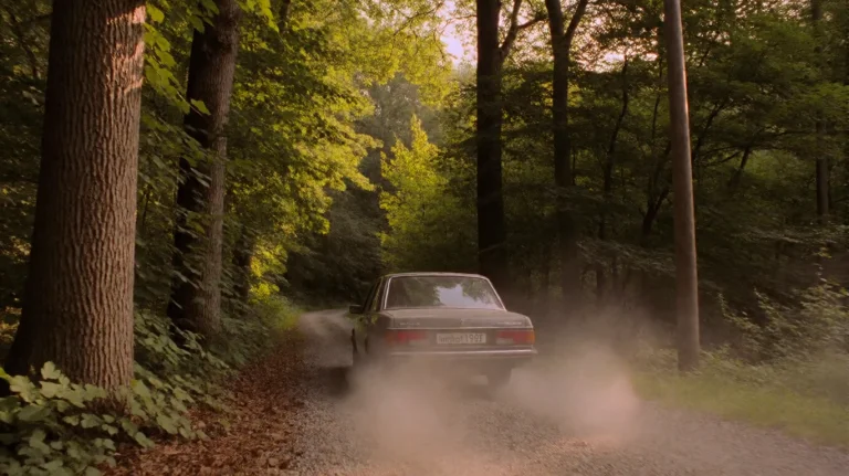 Nnthgt1999, A Vintage Sedan, Its Rear License Plate Visible,...