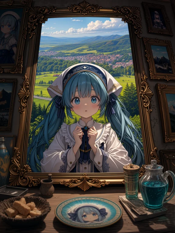 Main Charactor 1girl, Yuki Miku 2013 ,vocaloid,wataboushi,uc...
