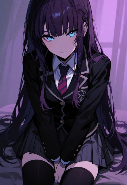 Darksynthstyle, Senjougahara Hitagi, Monogatari Series, Bang...